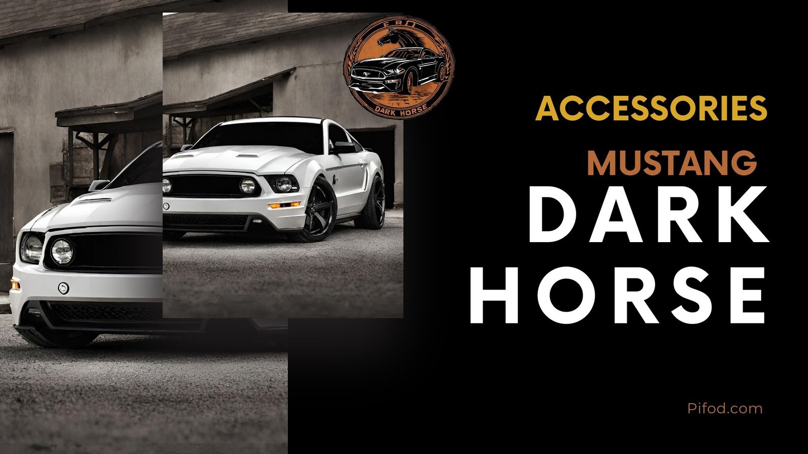 Mustang Dark Horse Accessories