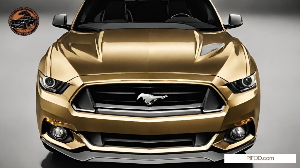 What Are The Exterior Features Of The Mustang Dark Horse?